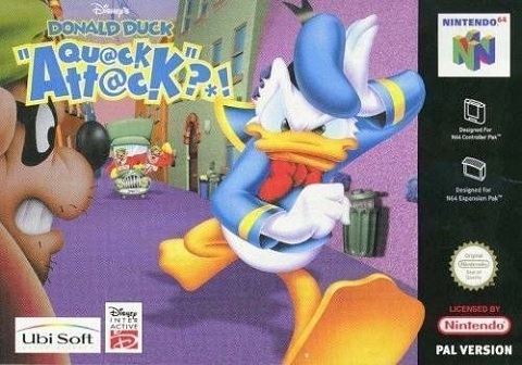 Donald Duck: Quack Attack / Goin’ Quackers [N64]