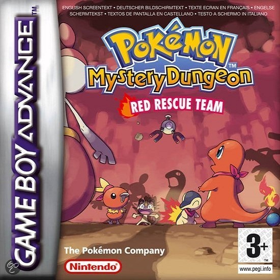 Pokémon Mundo Misterioso: Equipo de Rescate Rojo [GBA]