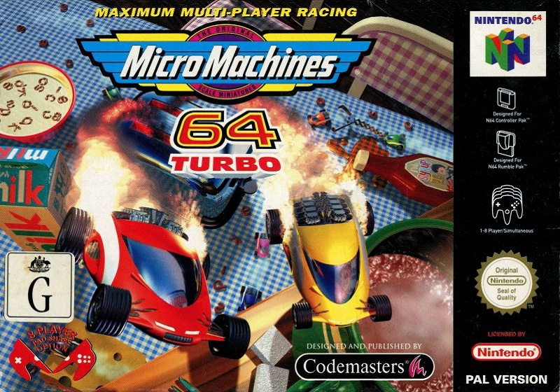 Micro Machines 64 Turbo [N64]