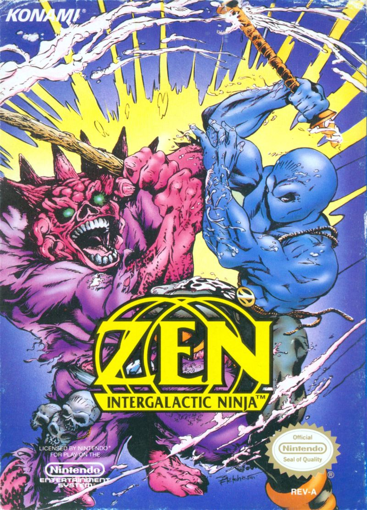 Zen: Intergalactic Ninja [NES]