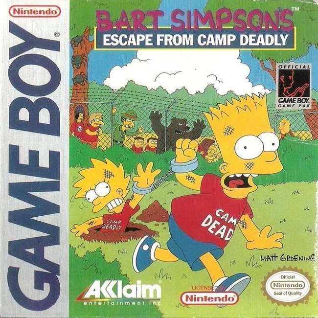 Bart Simpson’s Escape from Camp Deadly [GB]