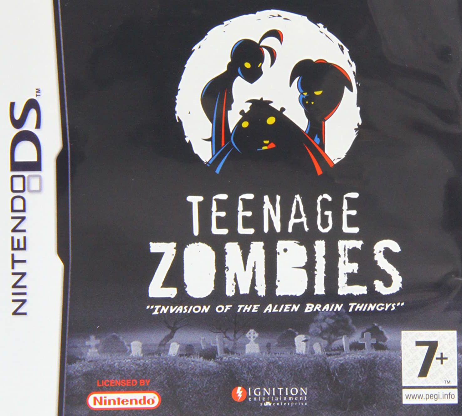 Teenage Zombies: Invasion of the Alien Brain Thingys! [NDS]