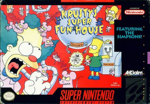 Krusty’s Super Fun House [SNES]