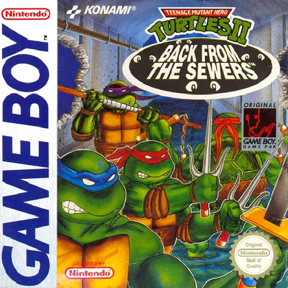 Teenage Mutant Ninja Turtles II: Back From the Sewers [GB]