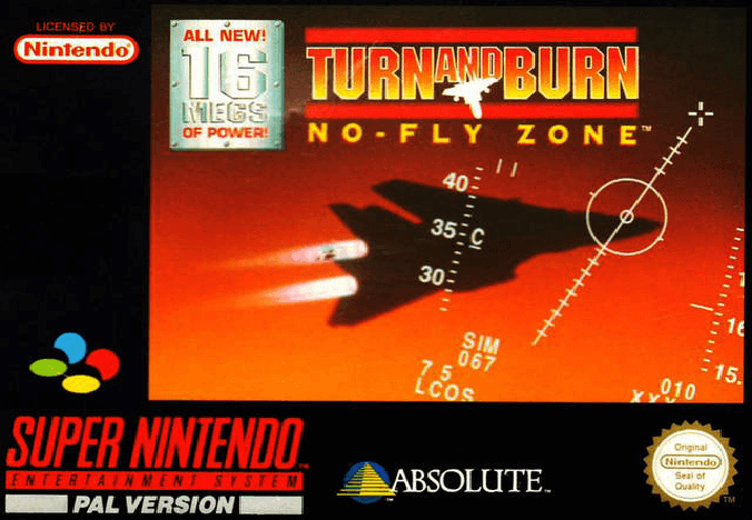 Turn and Burn: No-Fly Zone [SNES]