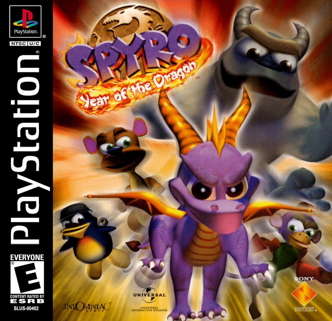 Spyro: Year of the Dragon [PS1]