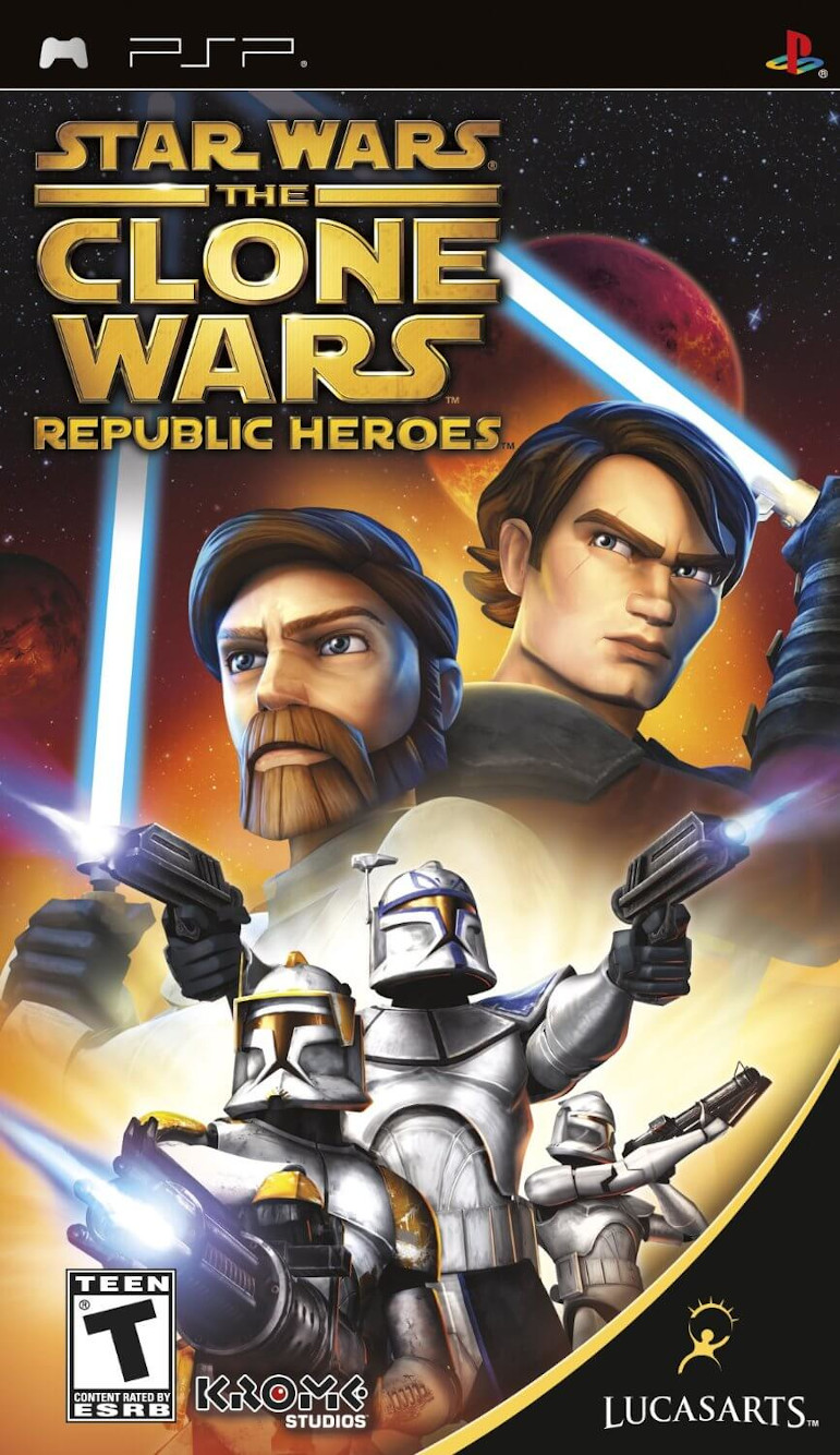 Star Wars the Clone Wars: Republic Heroes [PSP]