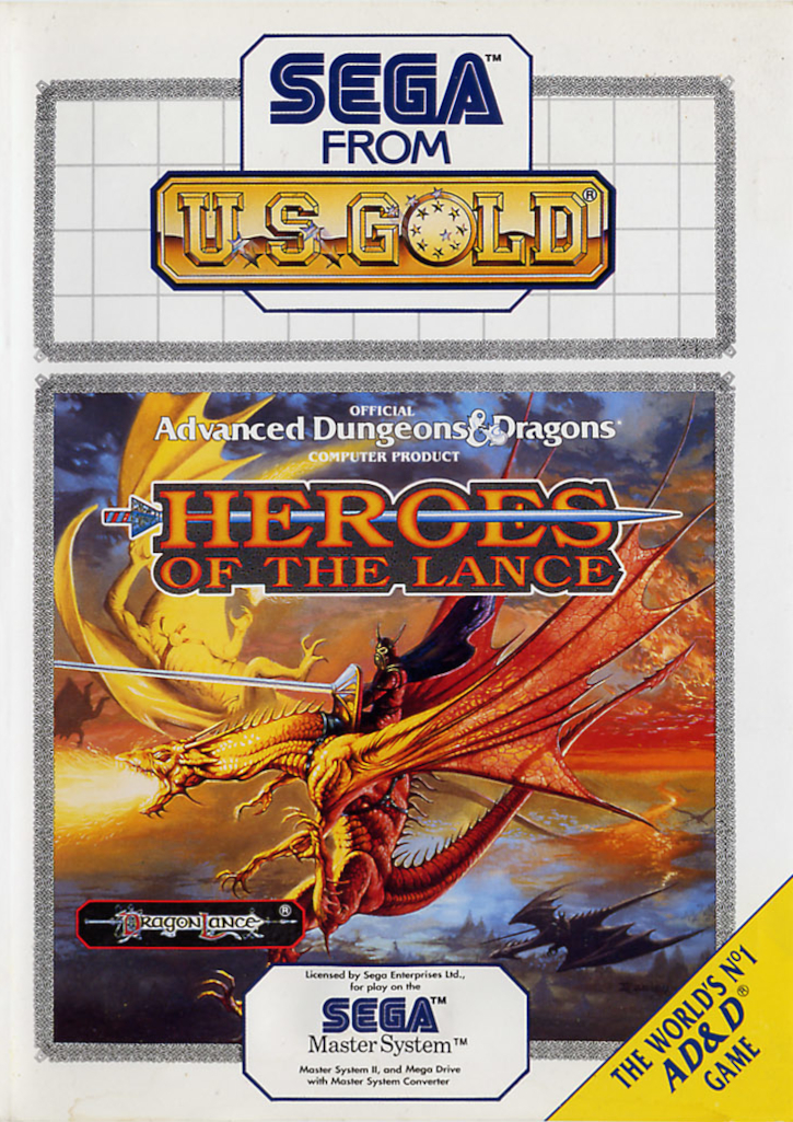 Advanced Dungeons & Dragons: Heroes of the Lance [SMS]