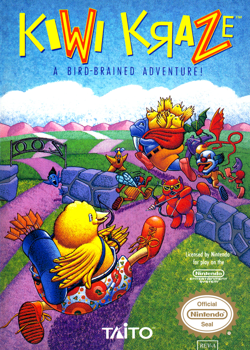 The NewZealand Story / Kiwi Kraze: A Bird-Brained Adventure! [NES]